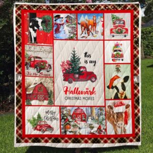Christmas Farm Quilt  Quilt